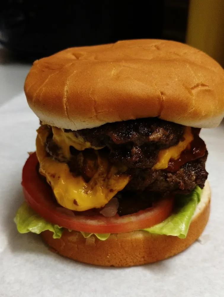 Chili Cheese Jalapeño Double Burger